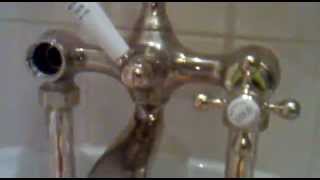 HANDYMAN checking the valve seats on OLD Bath TAPS DIY repair [upl. by Zeitler]