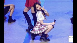 블랙핑크 BLACKPINK 제니 JENNIE 휘파람 WHISTLE4K 직캠180524 락뮤직 [upl. by Radec]