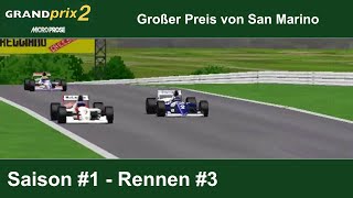 Lets Play Grand Prix 2 3 Deutsch  Großer Preis von San Marino [upl. by Annis]