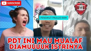 PENDETA INI PENGEN BELAJAR ISLAM ISTRINYA NG4MUUUUKKKK [upl. by Ynej]