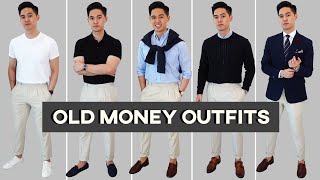 5 Ways To Style Chinos in 2024  OLD MONEY CHINO OUTFIT IDEAS [upl. by Caddric]