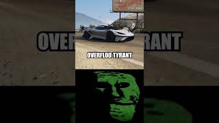 GTA 5  Truffade Thrax VS Overflod Tyrant VS Principe Deveste Eight shorts [upl. by Lindley]