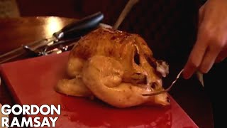 How to Carve a Chicken  Gordon Ramsay [upl. by Aborn]