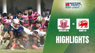 Highlights  Havelock SC vs Kandy SC  Nippon Paint Rugby League 202324 [upl. by Nioe117]