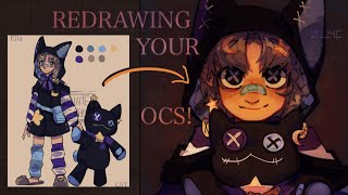 REDRAWING YOUR OCS ✨ [upl. by Adelina52]