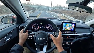 2024 Kia Forte LXS  POV Test Drive [upl. by Angelita]