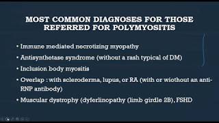 Is it Polymyositis or ImmuneMediated Necrotizing Myopathy [upl. by Karlen871]