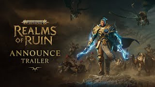 Announce Trailer  Warhammer Age of Sigmar Realms of Ruin [upl. by Stromberg]