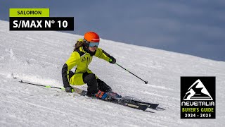 Salomon SMax n°10  NeveItalia SkiTest 20242025 [upl. by Enitsirk]