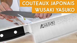 Test des couteaux japonais Wusaki Yasuko [upl. by Raycher]