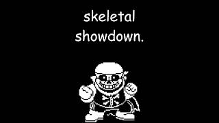 Skeletal Showdown  TSUnderswap OST Extended Perfect Loop [upl. by Adda]