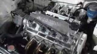 Cammed D15B SOHC vtec CRX on ITBs [upl. by Ylrebnik]