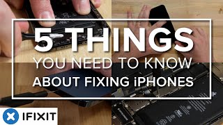 5 Things You Need To Know About Repairing iPhones [upl. by Munshi]