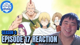 That Time I Got Reincarnated As A Slime Season 3 Episode 17 REACTION  THE LIGHTSPEED HERO [upl. by Sokram716]