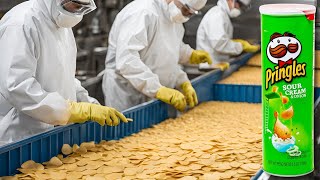 From Potato to Can Pringles Production [upl. by Verdi]