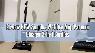 🔥 Review NEW Simplus Wet Dry Mop Vacuum Cleaner 3In1 Cordless SClean V1 Smart Floor Washer [upl. by Endo]