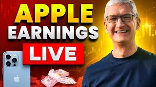 🔴WATCH LIVE APPLE AAPL Q4 EARNINGS CALL 5PM  NUMBERS ARE OUT [upl. by Iralav]