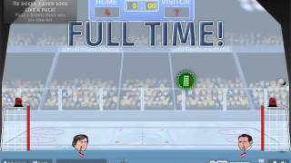 Sports Heads Ice Hockey Gameplay [upl. by Oigres]