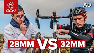 How Wide Is Too Wide For Road Bike Tyres [upl. by Ehsom]