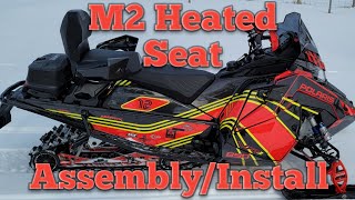 Polaris M2 Heated Seat Assembly and Installation for MATRYX [upl. by Orin]