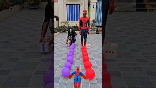 spiderman vs thor vs dame tu cosita song alian amp motu tom joker hulk me guess right head 😆 viral [upl. by Higginson999]