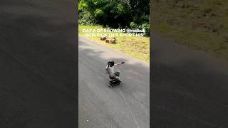 Drifting a skateboard at high speed👿 speed skate downhill [upl. by Akcinehs945]