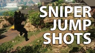 Black Ops 3 Sniper Jump Shots Montage BUSHPUSHERR [upl. by Luiza]