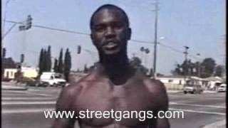 99 Watts Mafia Crip gang member Curtis Kelly 1998 in Watts [upl. by Janean462]