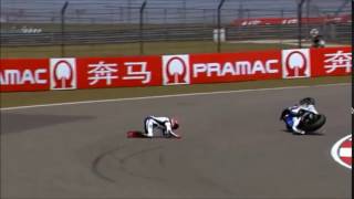 Jorge Lorenzo crash 2008 Shanghai [upl. by Pogue]