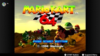 Mario Kart 64 N64 Switch Online  All 150cc Cups 100 Playthrough Mario amp Yoshi [upl. by Nerfe97]