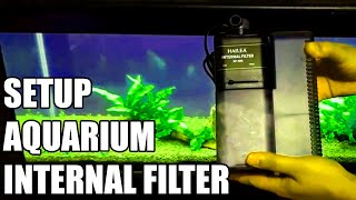 How To Setup Aquarium Filter Internal Powerhead Filter [upl. by Acinnor974]