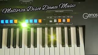 Mallorca Disco Dance Party Music by Yamaha Genos Keyboard EMD DJ 2024 [upl. by Sidon]