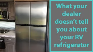 Norcold RV refrigerator problems and solutions  What your dealer doesnt tell you [upl. by Lamoree]