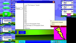 Microsoft Agent Lightery in Windows XP V18814  Sparta Lost of Land Remix [upl. by Enrol384]