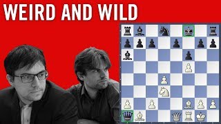 Weird and wild  VachierLagrave vs Shankland  Champions Showdown StLouis CHESS 960 Rapid Game [upl. by Kirstin315]