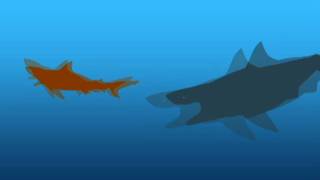 Bull Shark Vs Cretoxyrhina [upl. by Drye]