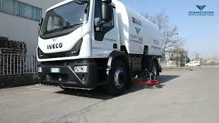 Dulevo Truck Mounted Type Road Sweeper [upl. by Drew]