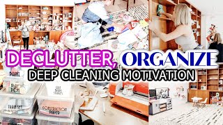 2021 DEEP CLEAN WITH ME  DECLUTTER CLEAN ORGANIZE  CLEANING UP A HUGE MESS  MAJOR MOTIVATION [upl. by Mckale636]