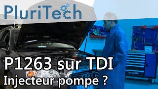 P1263 sur moteur TDI  Problème dinjecteur pompe [upl. by Jordison220]