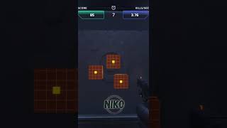 3D Aim Trainer Tile Frenzy Pt2 videogames [upl. by Gordon]