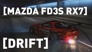 GTA 5 PC  MAZDA FD3S RX7 DRIFT MONTAGE [upl. by Fayre140]