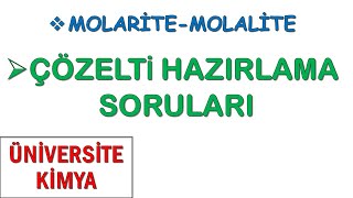 ÇÖZELTİ HAZIRLAMA SORULARI SORU ÇÖZÜMÜ  1VİDEO [upl. by Philip]