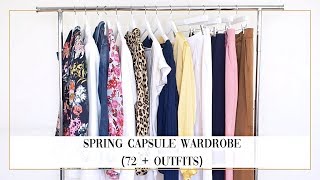 SPRING CAPSULE WARDROBE tips from a stylist [upl. by Akinek773]