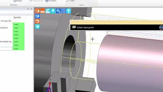 Parting Off Cycle  Edgecam 2019 R1 [upl. by Luis650]