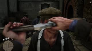 Killing the Saint Denis children In Red Dead Redemption 2 [upl. by Tammi]