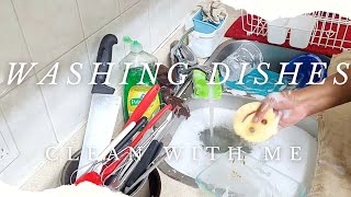 Wash Dishes By Hand With Me  Clean With Me Cleaning Motivation cleanwithme [upl. by Tengler351]