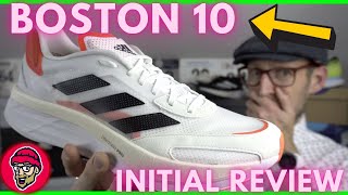 ADIDAS ADIZERO BOSTON 10 Initial REVIEW  Trash or Treasure Yea or Nay  BEST BOSTON YET  EDDBUD [upl. by Atlas749]