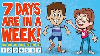 The 7 Days of the Week Song ♫ 7 Days of the Week Calendar Song ♫ Kids Songs by The Learning Station [upl. by Drucie784]