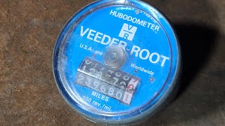 VeederRoot Wheel Hub Odometer Teardown amp Review [upl. by Fakieh]