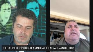 Halil Falyalı Sedat Peker’in iddialarıyla ilgili konuştu [upl. by Newol]